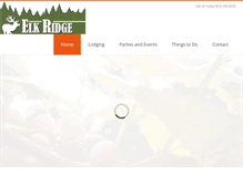 Tablet Screenshot of elkridgeranch.net